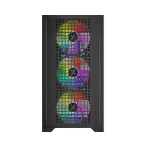1st Player Go2 RGB Mid-Tower Micro-ATX Gaming PC Case - Black - PakByte Computers