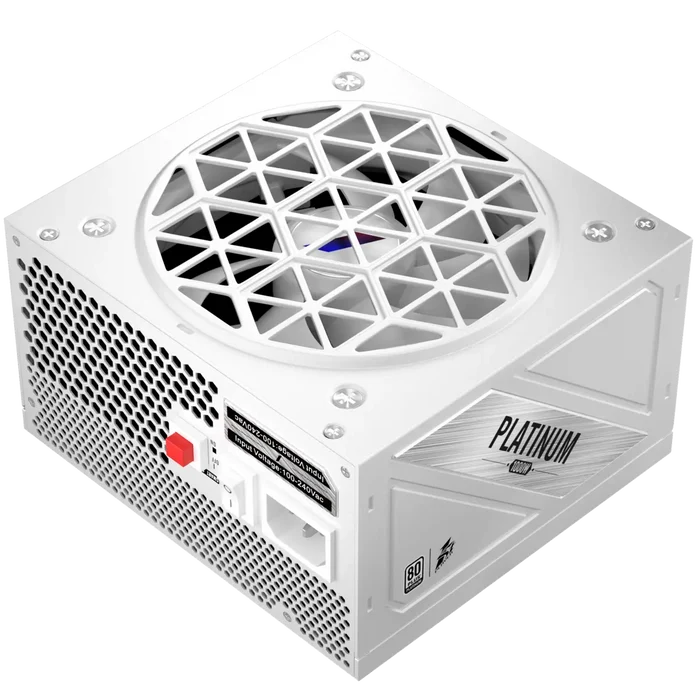 1st Player NGDP 1000W 80 Plus Platinum Full Modular Power Supply - White - PakByte Computers