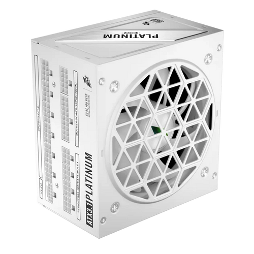 1st Player NGDP 1000W 80 Plus Platinum Full Modular Power Supply - White - PakByte Computers