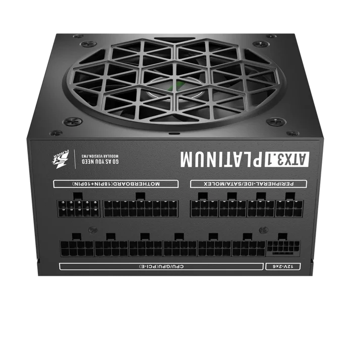 1st Player NGDP 1300W 80 Plus Platinum Full Modular Power Supply - Black - PakByte Computers