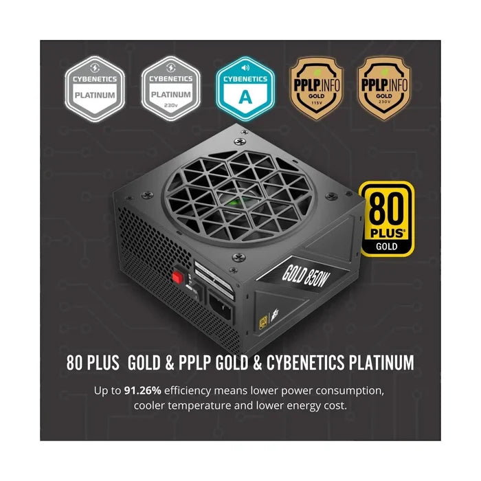 1st Player NGDP 850W 80 Plus Gold Fully Modular PSU - PakByte Computers