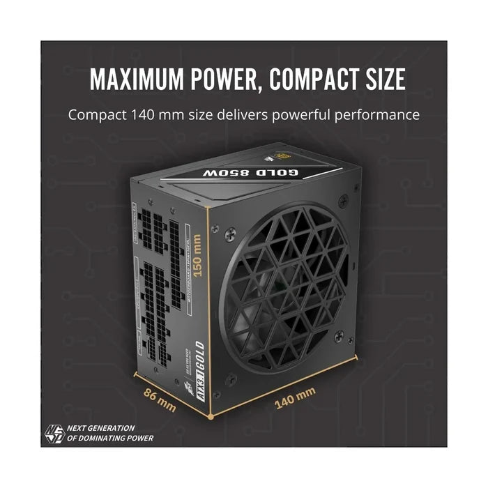 1st Player NGDP 850W 80 Plus Gold Fully Modular PSU - PakByte Computers