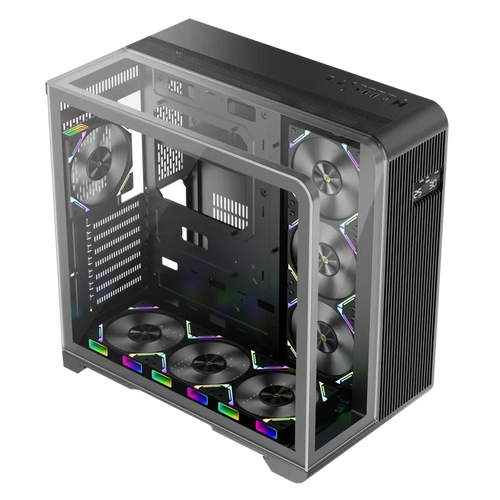 1st Player RT7 ARGB Black Edition Gaming Case - Black - PakByte Computers