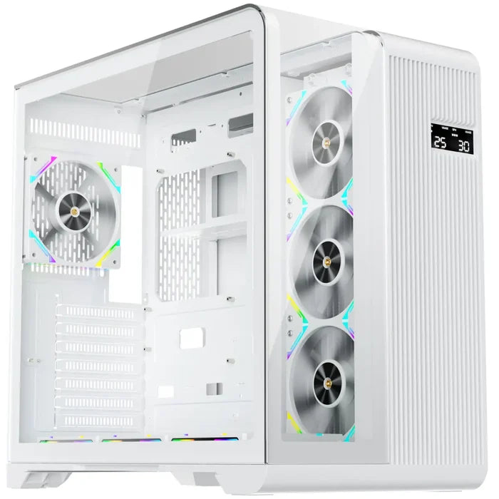 1st Player RT7 ARGB Black Edition Gaming Case - White - PakByte Computers