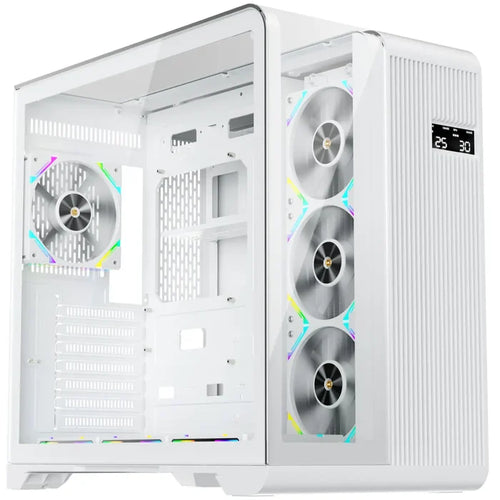 1st Player RT7 ARGB Black Edition Gaming Case - White - PakByte Computers
