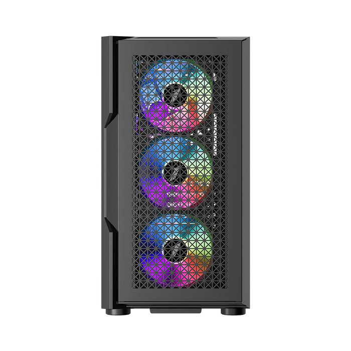 1st Player T7 ARGB Mid-Tower ATX Gaming Case - Black - PakByte Computers