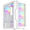 1st Player T7 ARGB Mid-Tower ATX Gaming Case - White - PakByte Computers