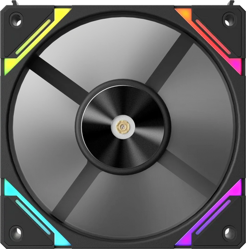1st Player XF7 ARGB 120mm Single Case Fan - Black - PakByte Computers