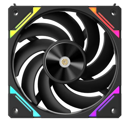 1st Player XF7 ARGB 120mm Single Case Fan - Black - PakByte Computers