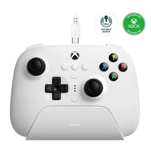 8BitDo Ultimate 3-Mode Wireless Controller - White