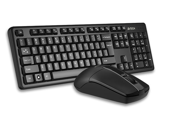A4TECH 3330NS (MULTIMEDIA) GK-3 + G3-330NS SILENT CLICK - PakByte