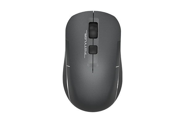 A4TECH FB26CS AIR2 (Backlit) (SMOKEY GREY) Rechargeable Mouse - PakByte