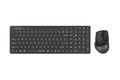 A4Tech FB2800C Air2 Bluetooth And Wireless Rechargeable Combo Set - Black