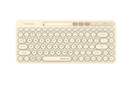 A4TECH FBK36C AS QuietKey MINI (CAFE LATTE) - PakByte