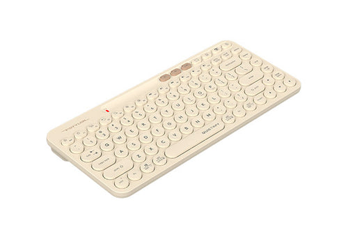 A4TECH FBK36C AS QuietKey MINI (CAFE LATTE) - PakByte