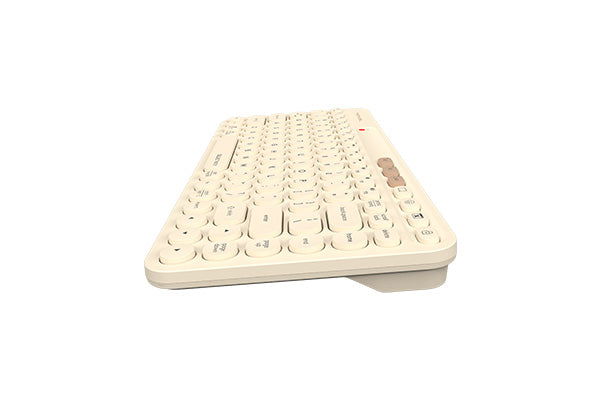 A4TECH FBK36C AS QuietKey MINI (CAFE LATTE) - PakByte