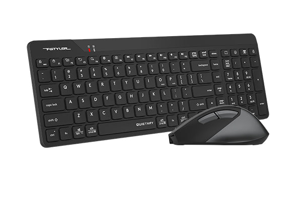 A4TECH FG2400 AIR2 BLACK (MULTIMEDIA) QUITE KEY - PakByte