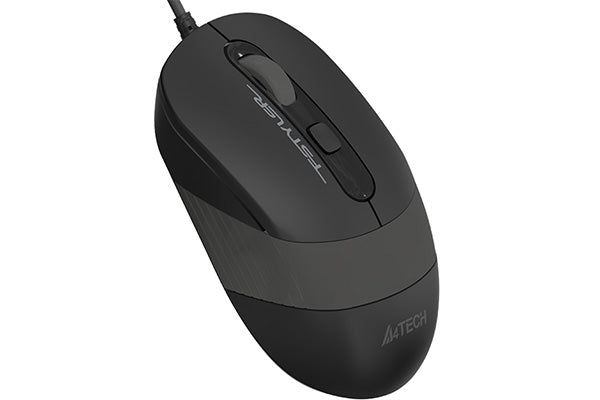 A4TECH FM10S (GREY) SILENT CLICK OPTICAL MOUSES - PakByte