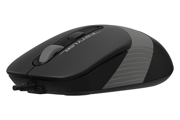 A4TECH FM10S (GREY) SILENT CLICK OPTICAL MOUSES - PakByte