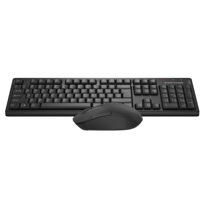 A4tech Fstyler FG1200S 2.4G Multimedia Wireless Desktop Set - Black