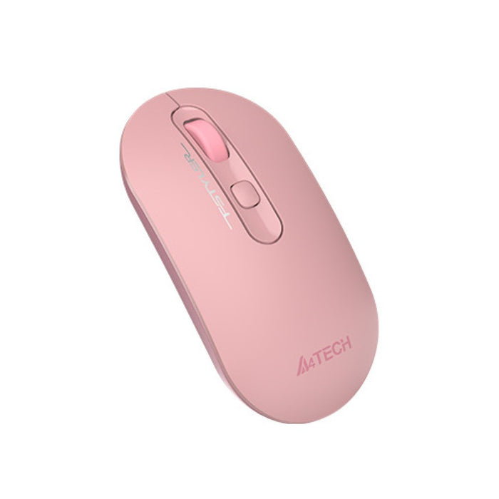 A4tech Fstyler FG20S Silent Click Wireless Mouse - Pink