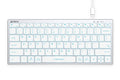 A4TECH FX61 (BLACK) SLIM WHITE BACKLIT - PakByte