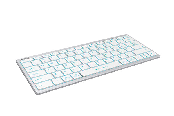 A4TECH FX61 (BLACK) SLIM WHITE BACKLIT - PakByte