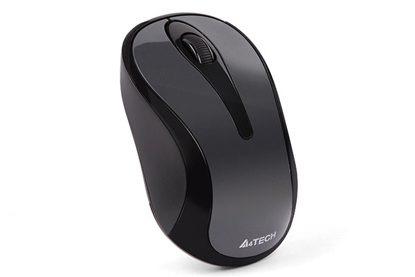 A4TECH G3-280NS (MINI) (GLOSSY GREY) SILENT CLICK MOUSE - PakByte