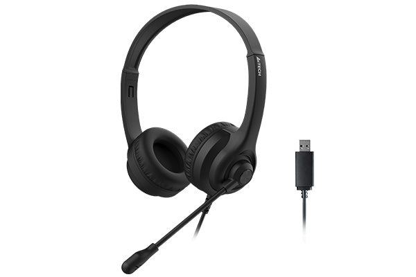A4TECH HU-35 HEADPHONES WITH USB MIC - PakByte