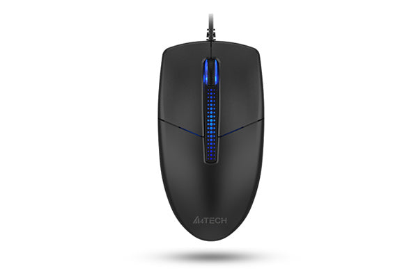 A4TECH N-530S Illuminated Backlit SILENT CLICK MOUSE - PakByte