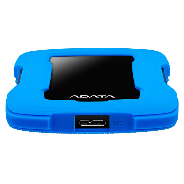 Adata HD330 4TB External Hard Drive - Black/Blue
