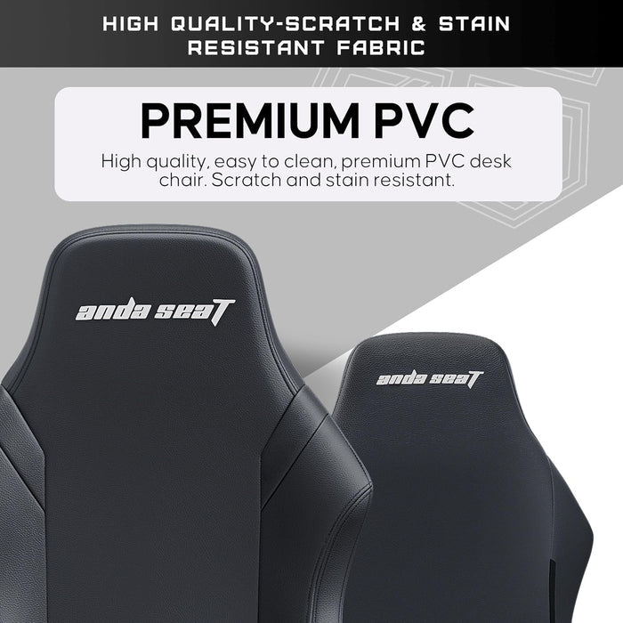 Anda Seat Luna Large Gaming Chair - Black - PakByte