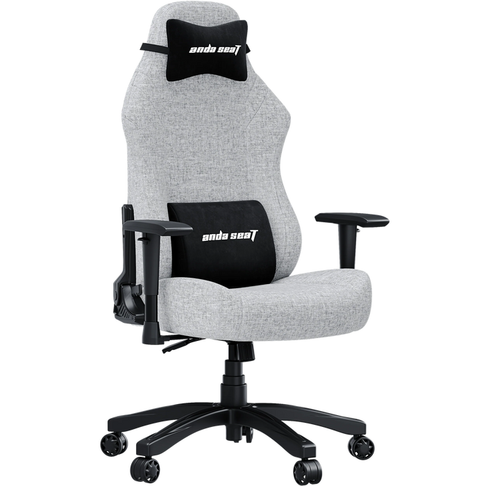 Anda Seat Luna Large Gaming Chair - Grey Fabric