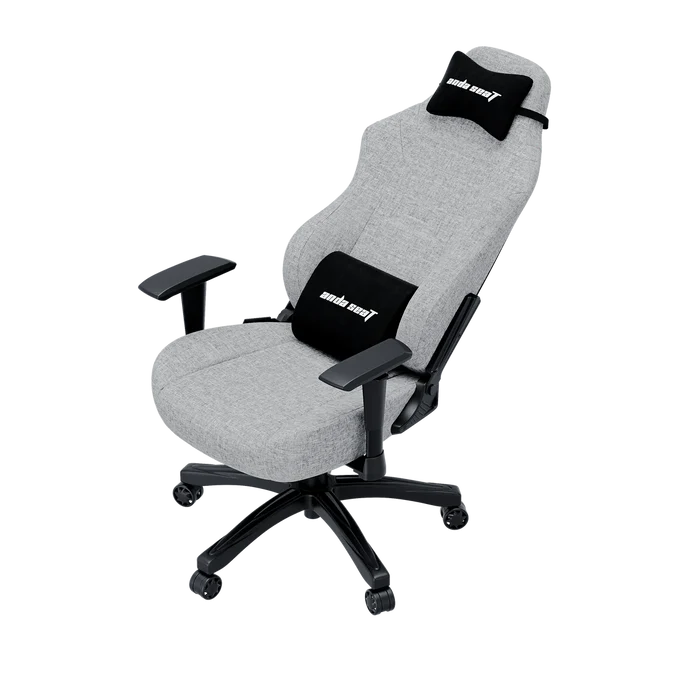 Anda Seat Luna Large Gaming Chair - Gray Fabric - PakByte