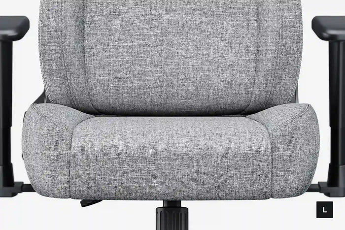 AndaSeat Novis L Series Gaming Chair, Linen Fabric - Ash Gray - PakByte Computers