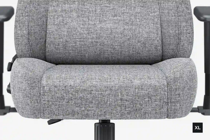 AndaSeat Novis XL Series Gaming Chair, Linen Fabric - Ash Gray - PakByte Computers