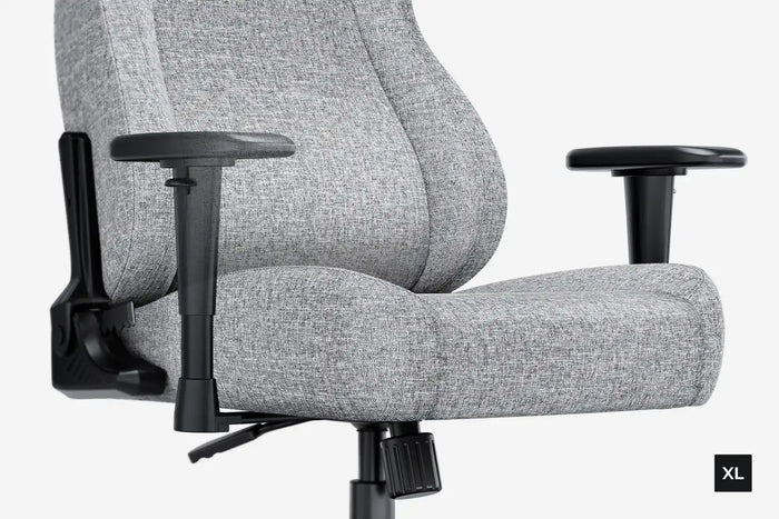 AndaSeat Novis XL Series Gaming Chair, Linen Fabric - Ash Gray - PakByte Computers
