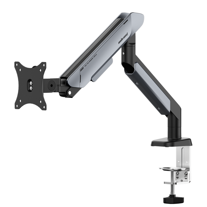 AndaSeat Stealth Pro II A9 Ergonomic Single Monitor Arm - Black Titanium - PakByte Computers