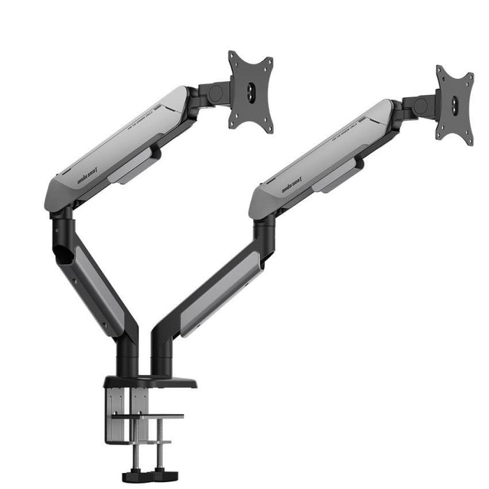 AndaSeat Stealth Pro II Duo A9-2S Ergonomic Dual Monitor Arm - Black Titanium - PakByte Computers