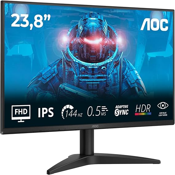 AOC 24B36X 24" 144Hz FHD Gaming Monitor - Black