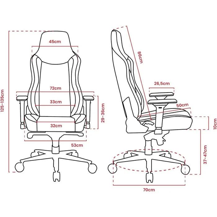 Arozzi Vernazza Soft Fabric Durable Ergonomic Office and Gaming Chair - Blue - PakByte Computers