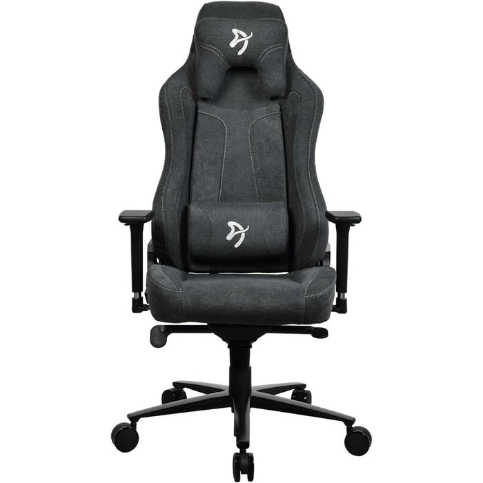 Arozzi Vernazza Soft Fabric Durable Ergonomic Office and Gaming Chair - Dark Gray - PakByte Computers