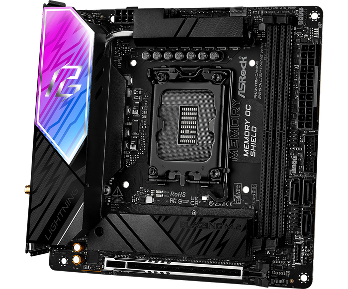 ASRock B860I Lightning WiFi Phantom Gaming DDR5 Motherboard - PakByte Computers