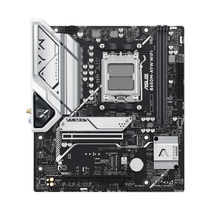 Asus B650M-AYW WiFi AMD DDR5 Micro-ATX Motherboard