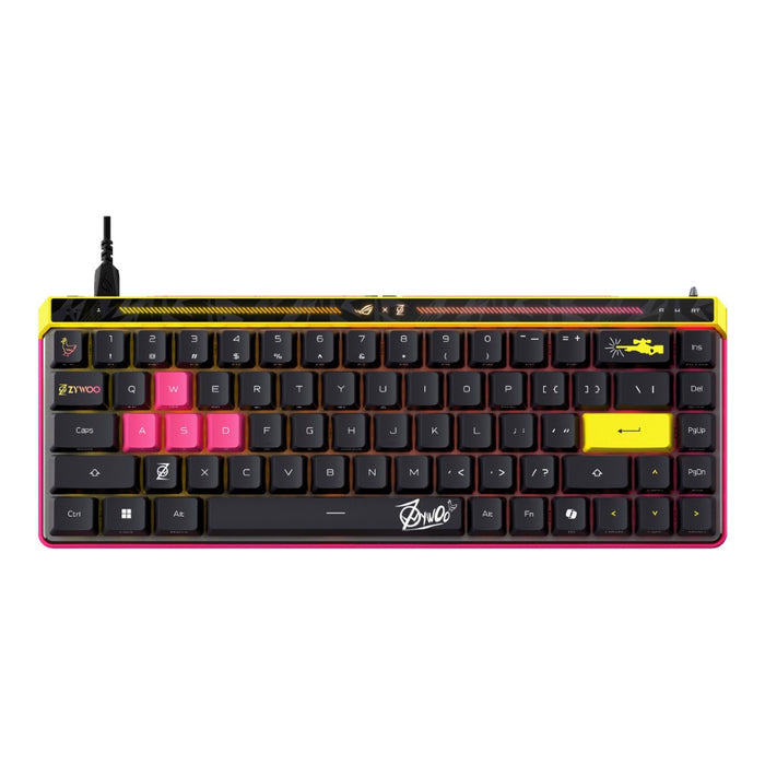 ASUS M606 ROG Falchion Ace HFX  65% TKL, Dual USB-C Hall Effect Wired Gaming Keyboard