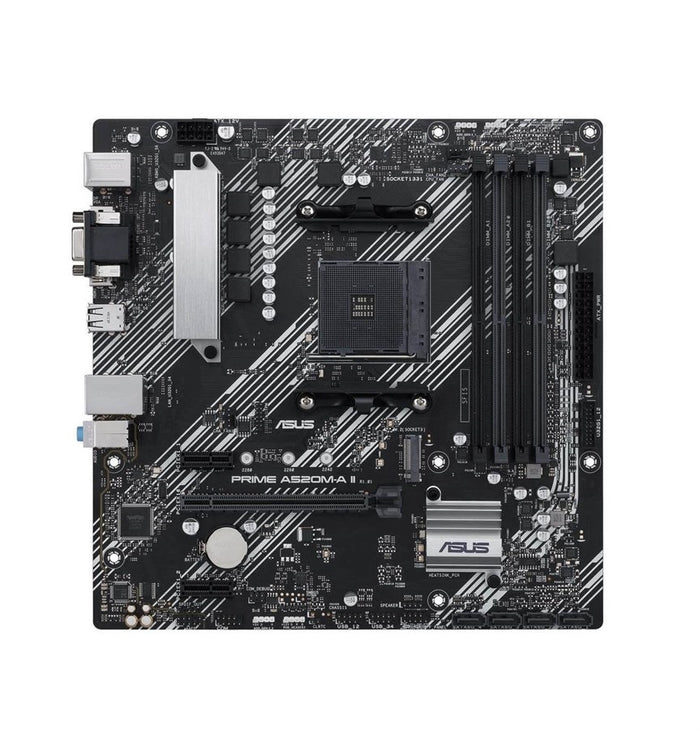 Asus Prime A520M-A II AMD AM4 microATX Motherboard - PakByte Computers