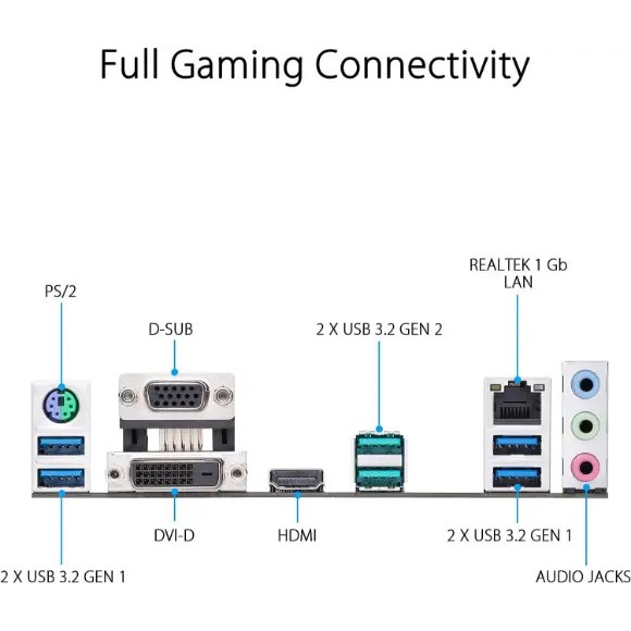 ASUS Prime B550M-K Micro-ATX Motherboard - PakByte Computers