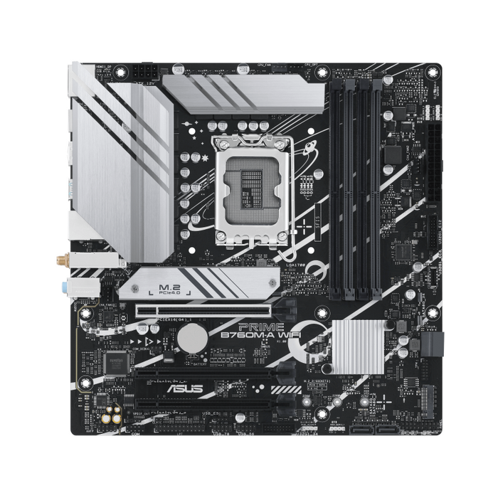 Asus Prime B760M-A WIFI DDR5 Intel 12/13th Gen microATX Motherboard - PakByte Computers