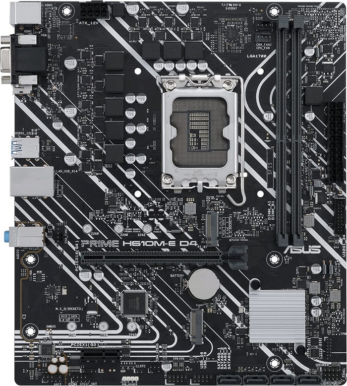 Asus Prime H610M-E D4 - Intel 12th Gen microATX Motherboard - PakByte Computers