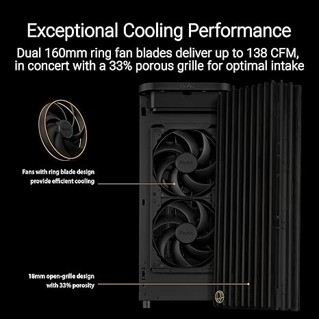 ASUS ProArt PA401 Wood Edition ATX Mid-Tower PC Case - PakByte Computers